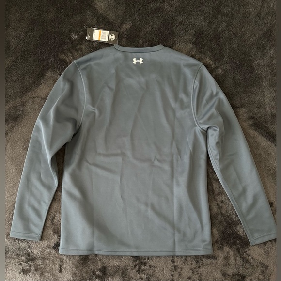 NEW Under Armour Men's UA Team Loose Crew Neck Pullover Gray 1362873 Size Small - Picture 4 of 5